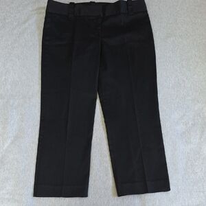 J. Crew Black and Gold Trim Pants